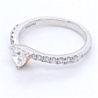 Anello Salvini Donna BATTITO CUORE PAVE' in Oro Diamante 81104825 - 81104825